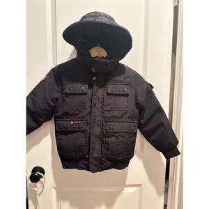 Canada Weather Gear Boys' Insulated Black Puffer Jacket Size 7